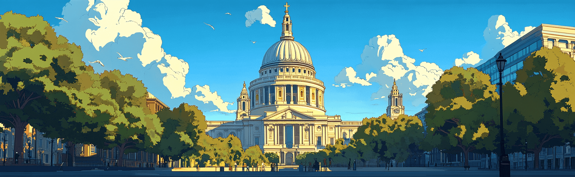 Illustration - Saint Paul, London